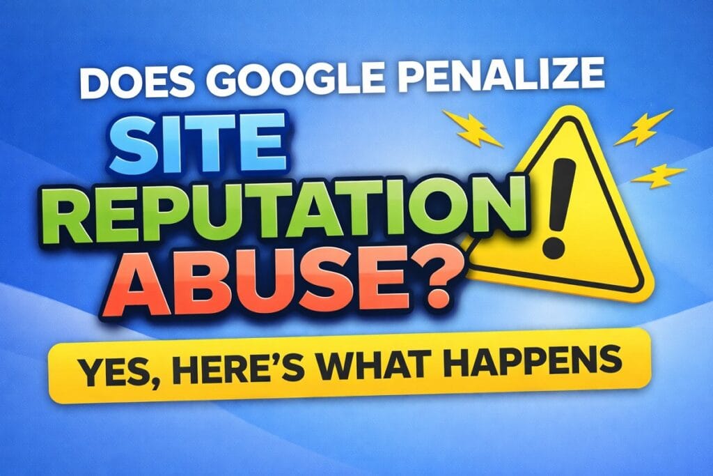 Does Google Penalize Site Reputation Abuse