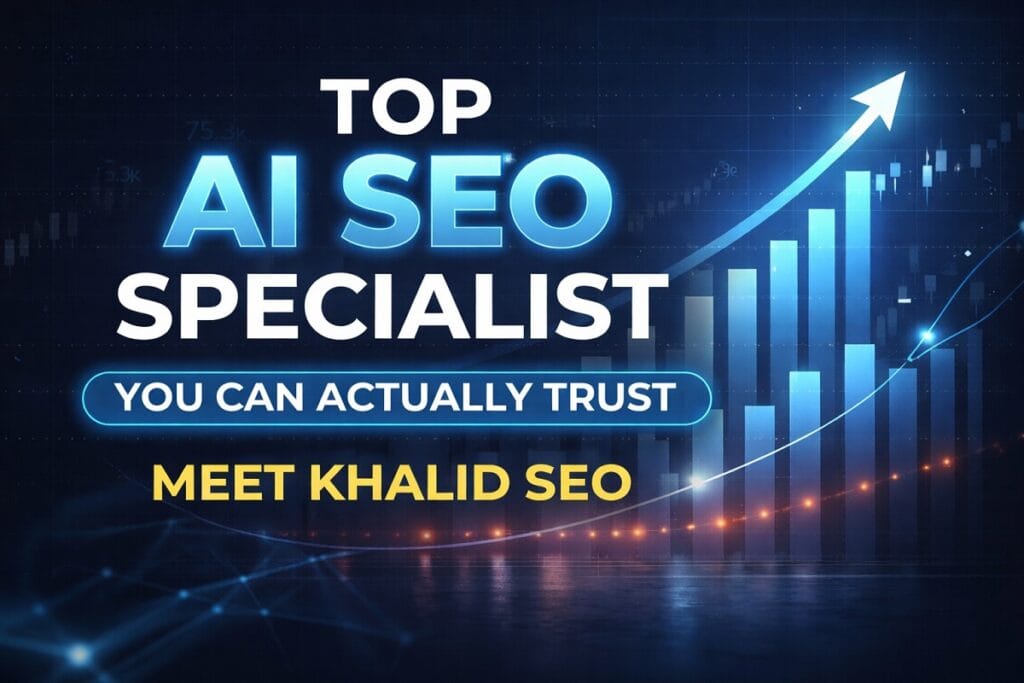 Top AI SEO Specialist You Can Actually Trust (Meet Khalid SEO)