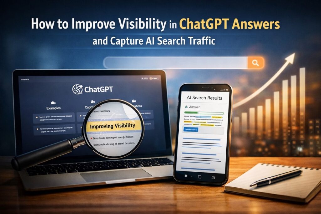 How to Improve Visibility in ChatGPT Answers and Capture AI Search Traffic
