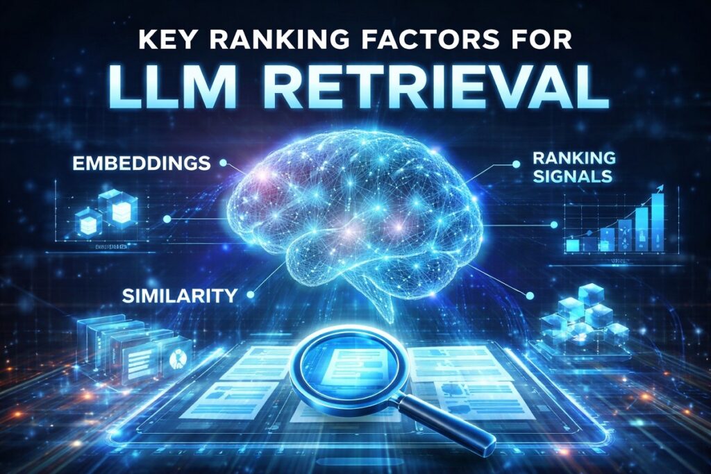 Key Ranking Factors for LLM Retrieval: What Actually Gets Your Content Cited by AI