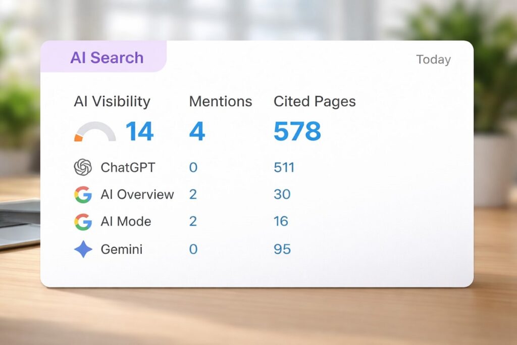 Home 12 Real AI Search Performance Data