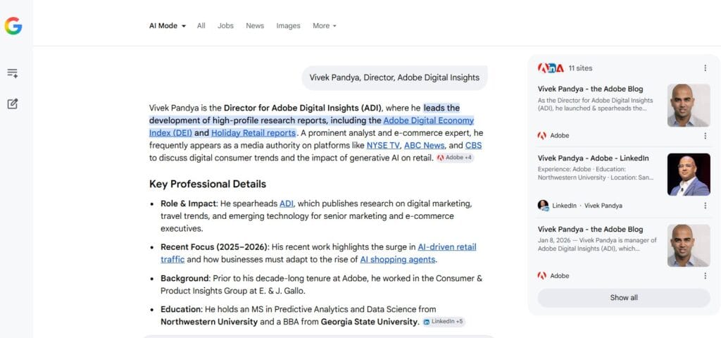 Vivek Pandya, Director, Adobe Digital Insights