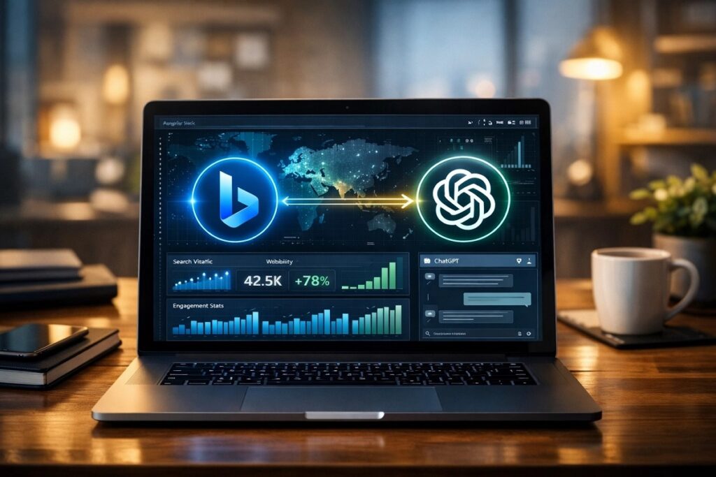 The Data Is In: Why Bing Shapes Your ChatGPT Brand Visibility 1 bing_chatgpt_visibility